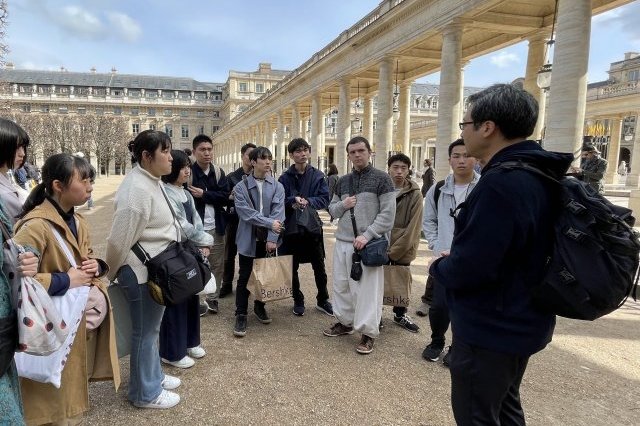 長野県立松本県ヶ丘高等学校のフランス教育研修に協力させていただきました